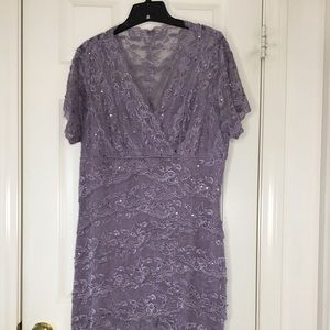 Marina - lavender/eggplants dress